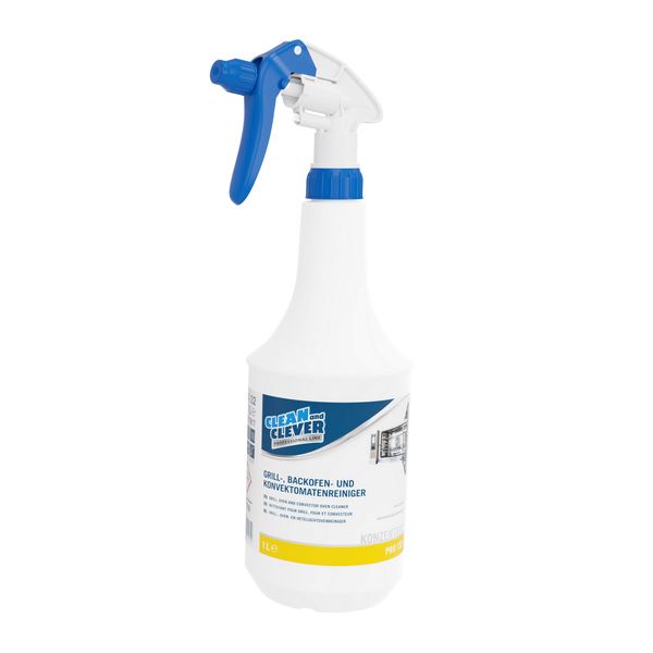 Grill- und Backofenreiniger PRO 132, CLEAN and CLEVER gelb / braun, flüssig, pH: >13,5, Kt.2 × 1 Liter