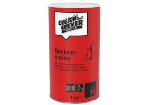 Beckensteine SMA 75, CLEAN and CLEVER fruchtiger Duft, hellgrün, fest, Dose 1 k