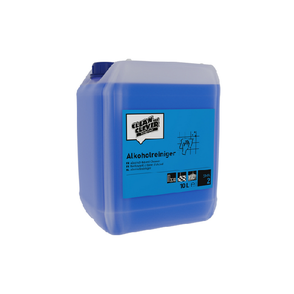 Alkoholreiniger SMA 2, CLEAN and CLEVER blau, flüssig, pH: 10,5, alkoholhaltig 10 Liter/Bidon