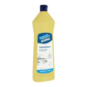 Scheuermilch PRO 16 CLEAN and CLEVER 750 ml Zitrusduft, gebrochen weiss, viskos, pH: 7 - 10 Flasche à 750 ml