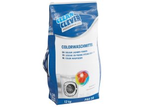 Colorwaschmittel PRO 39, CLEAN and CLEVER weiss, pulverförmig, phosphatfrei, Sack 12 kg