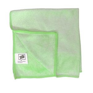 Microfasertuch SMA 62, CLEAN and CLEVER 40 × 40 cm, 280 g/m², grün Pkt. 25 Stk.