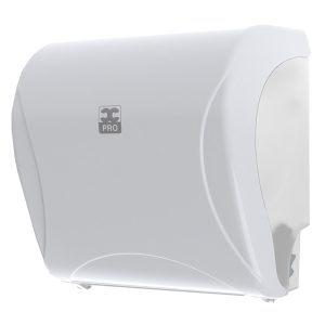 Bulkysoft Autocut Essentia Rollenhandtuchspender ABS Kunststoff, 330 × 320 × 230 mm, weiss