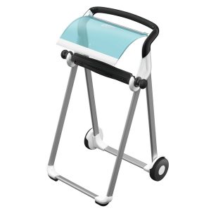 Tork Performance Bodenständer W1 - Türkis / Weiss Kunststoff / Metall, H/T/B: 1006 x 530 x 646 mm 652000