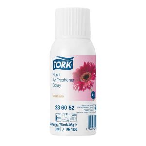 Duftpatronen Tork Premium Floral 75ml, A1 Aerosoldosen FCKW-frei, inkl. VOC-Anteil, Kt. à 12 Stk.