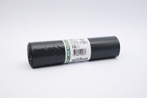 Kehrichtsäcke 110 Liter 49 my mit OKS, Quick-Bag Pkt. 15 Rl. x 10 Säcke