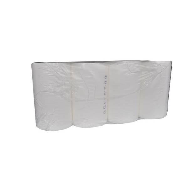 Papierwischtücher Mini Zellstoff, 2-lagig, Innen- / Aussenabrollung, 20 × 36 cm, Rolle à 195 Blatt = 70 lfm, Aussen Ø 12,5 cm, geprägt, weiss Pkt.12 Rl. Pal. 50 Pkt. = 600 Rl.