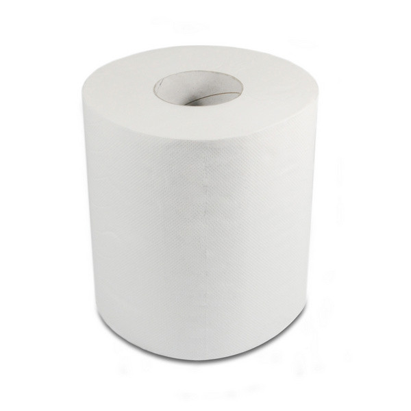 Putztuchrollen Midi Premium, 2-lagig weiss,100% Zellstoff 22 x 36 cm, 438cps,158 lfm, Puntoprägung Pkt. 6 Rl.
