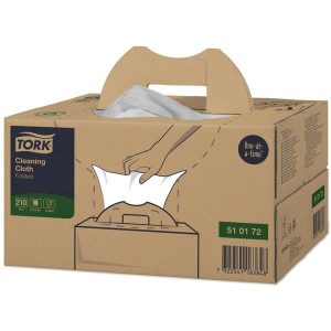 Tork Reinigungstücher W7, weiss, Handybox Box 210 Blatt, 35,5 x 41.5 cm, Pal. à 80 Boxen Tork Art. Nr 510172