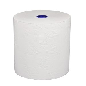 Bulkysoft Autocut Membrane Plus Light Handtuchrolle Zellstoff, 3-lagig, weiss, 19,5 × 150 lfm, Microprägung, Ø 20 cm Pkt. 6 Rl. Pal. 36 Pkt. (98925)