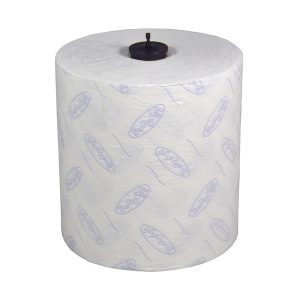Bulkysoft Autocut Membrane Plus XL Handtuchrolle Zellstoff, 3-lagig, weiss, 21 cm × 150, Microprägung Pkt. 6 Rl. Pal. 36 Pkt