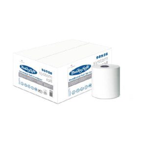 Bulkysoft Autocut Handtuchrolle Zellstoff, 2-lagig, weiss, 19,2 cm × 150 lfm Pkt. 6 Rl. Pal. 36 Pkt.