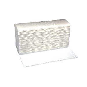 Premium Hantuch Z-Falzung, Zellstoff, 3-lagig, weiss, 23,5 × 24 cm, Tiefe gefaltet 8 cm, Pkt. 3125 Blatt (25 x 125 Blatt) Pal. 36 Pkt.