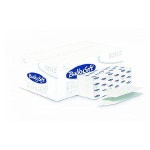 Papierhandtücher, BulkySoft M-Ultra, 100% Zellstoff, M - Falz, 2-lagig, geprägt, lagenverleimt, weiss 21.5 x 32 cm, Bundbreite, 8 cm Kt. à 25 x 125 Blatt = 3125 Blatt - Pal. à 40 Kt. 82312
