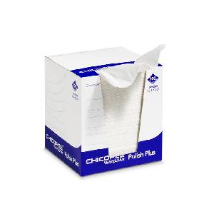 Chicopee Reinigungstücher Veraclean Polish Plus Wipe Viskose, 34 × 32 cm, weiss Kt. 8 x 100 Blatt